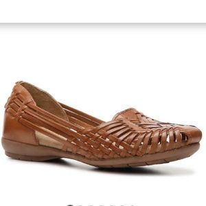 Naturalizer Woven Leather Flats, 8.5