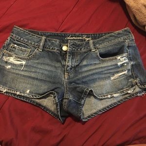 American Eagle shorts.