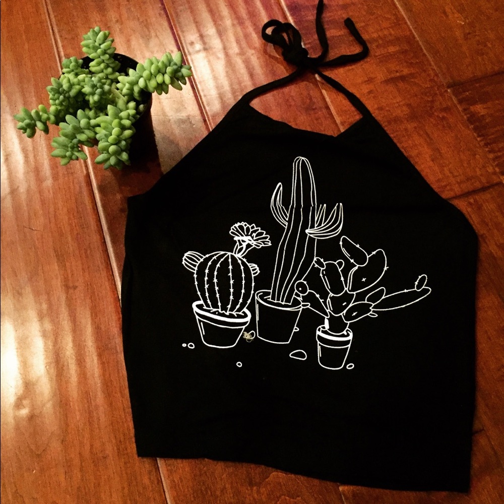 Cactus Halter Top