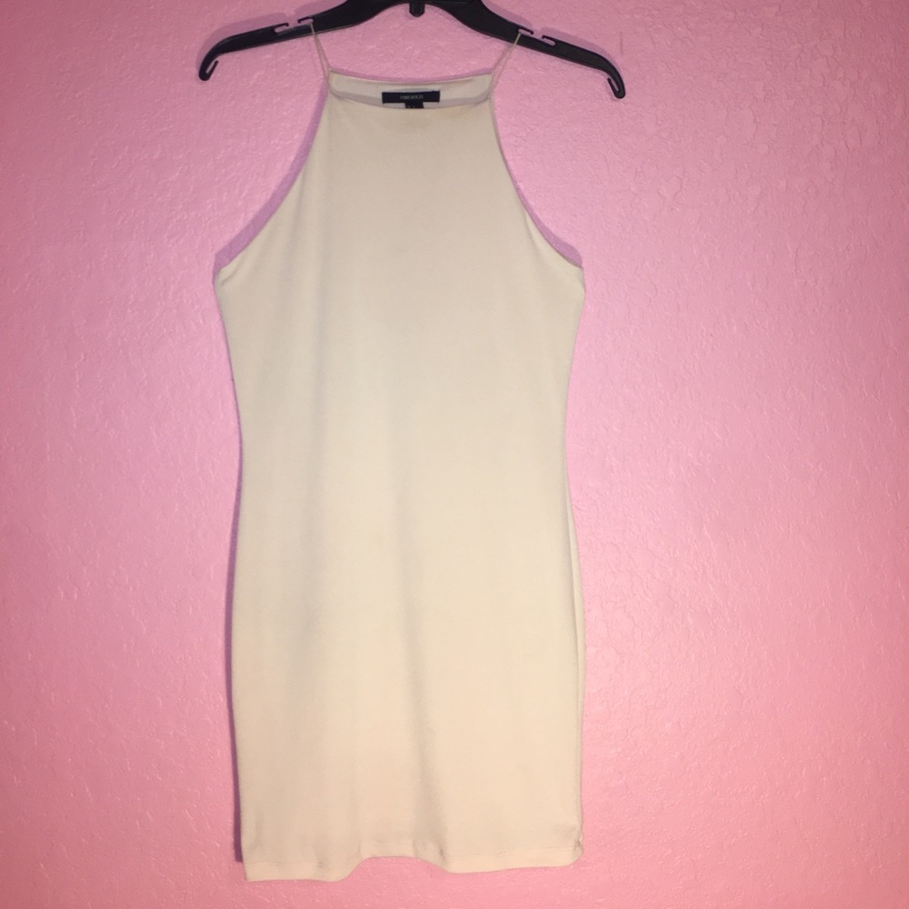 soft pink halter top dress
