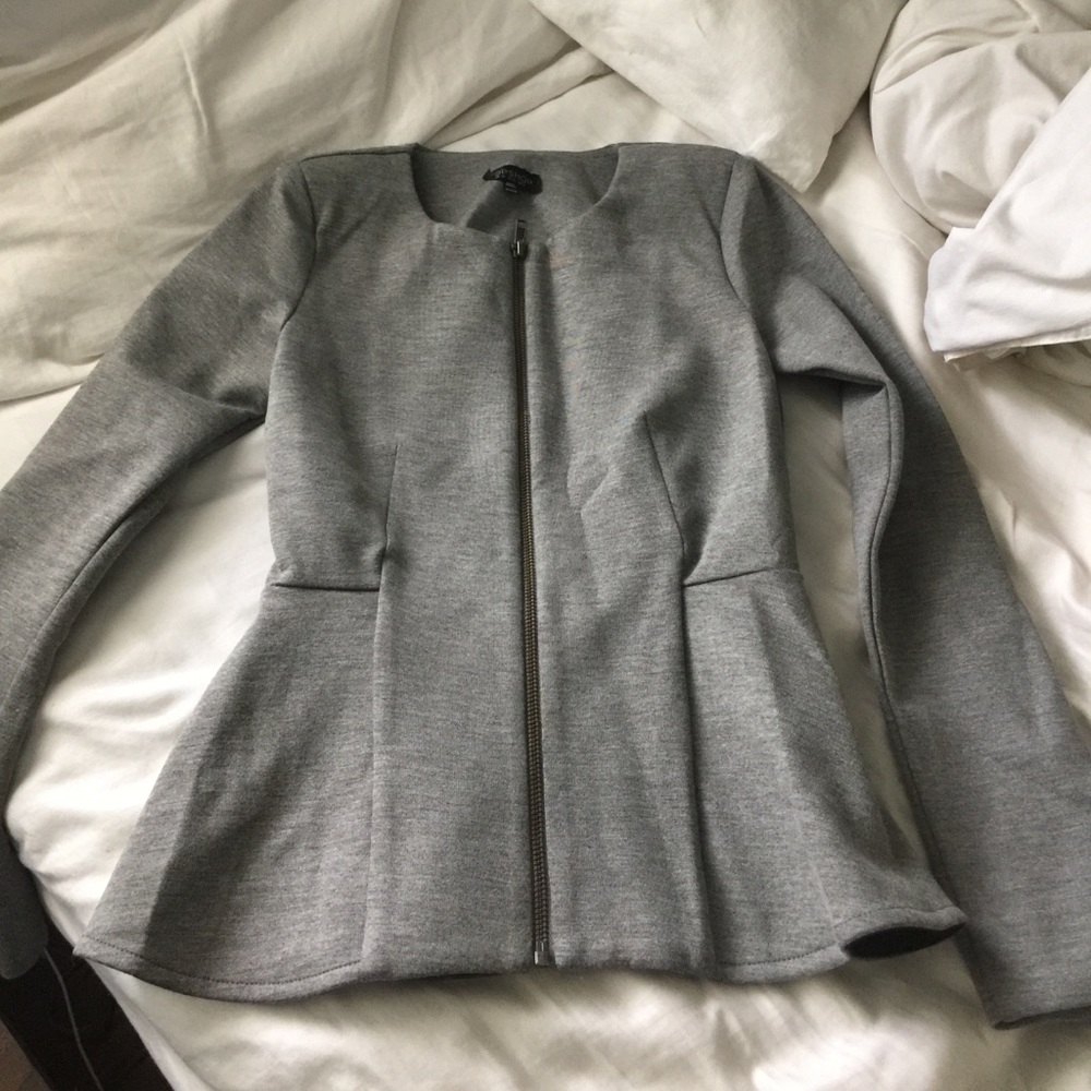Topshop Peplum Top