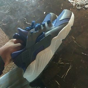 Nike hurraches binary blue