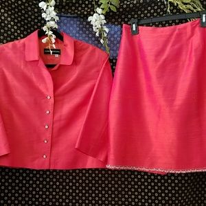 Woman's Suit 100% Silk