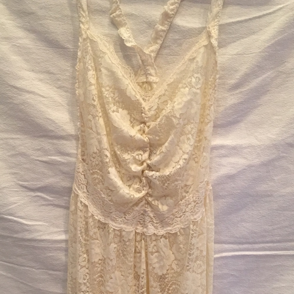 Free People Lace Midi Dress