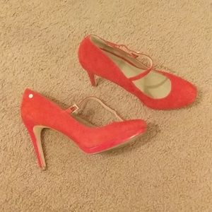 Calvin Klein red heel