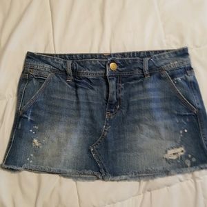 AMERICAN EAGLE  denim miniskirt