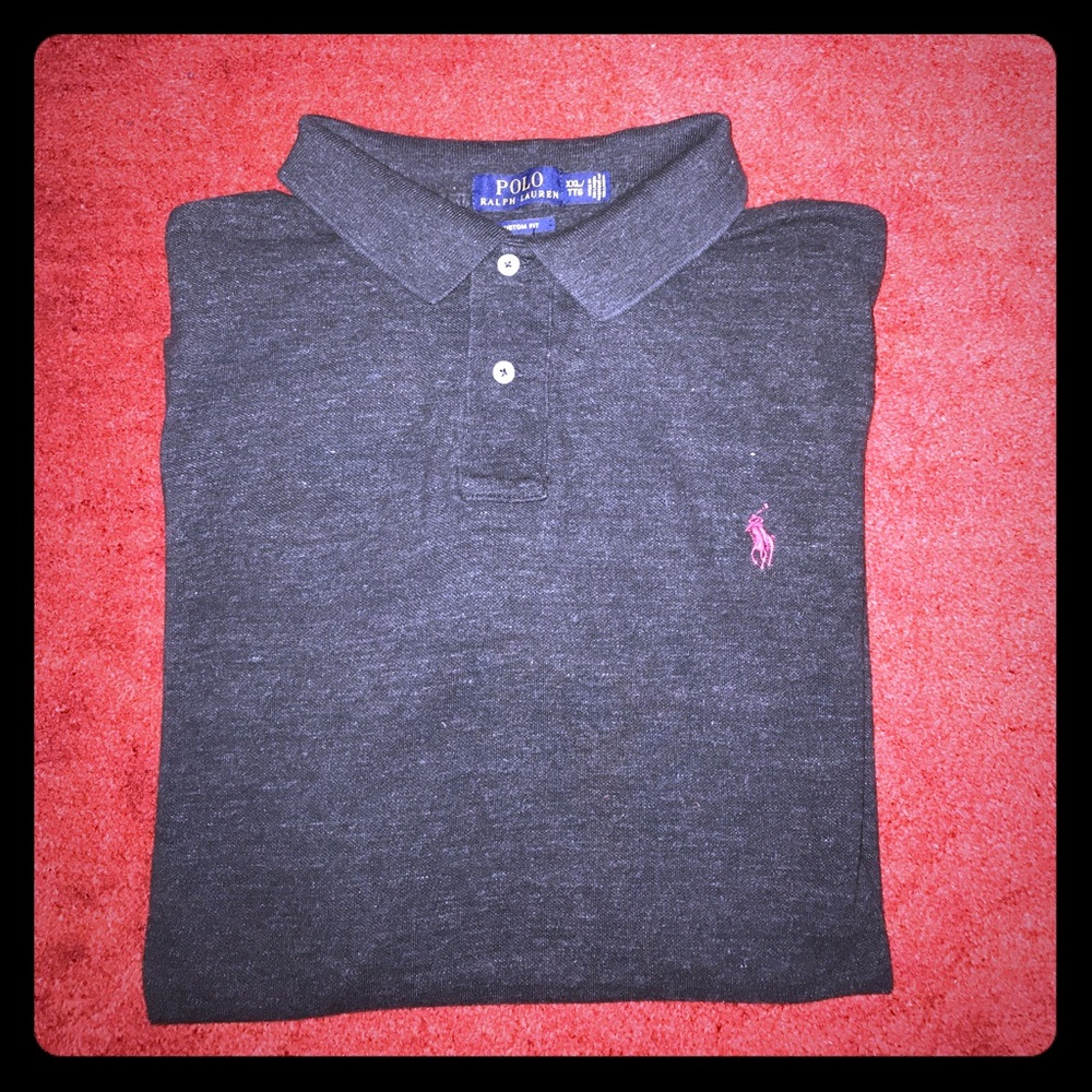 Polo by Ralph Lauren SS sz XXL charcoal polo