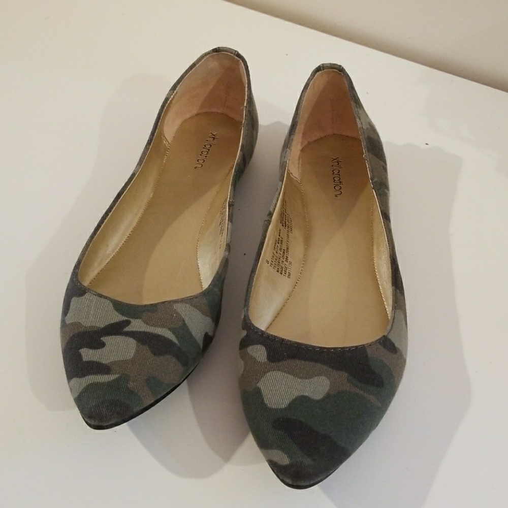 Camo flats