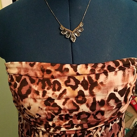 Moa C Moa Purple Leopard Tube Maxi - Picture 2 of 3