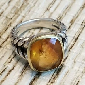 FINAL price drop! David Yurman Citrine Ring sz 7