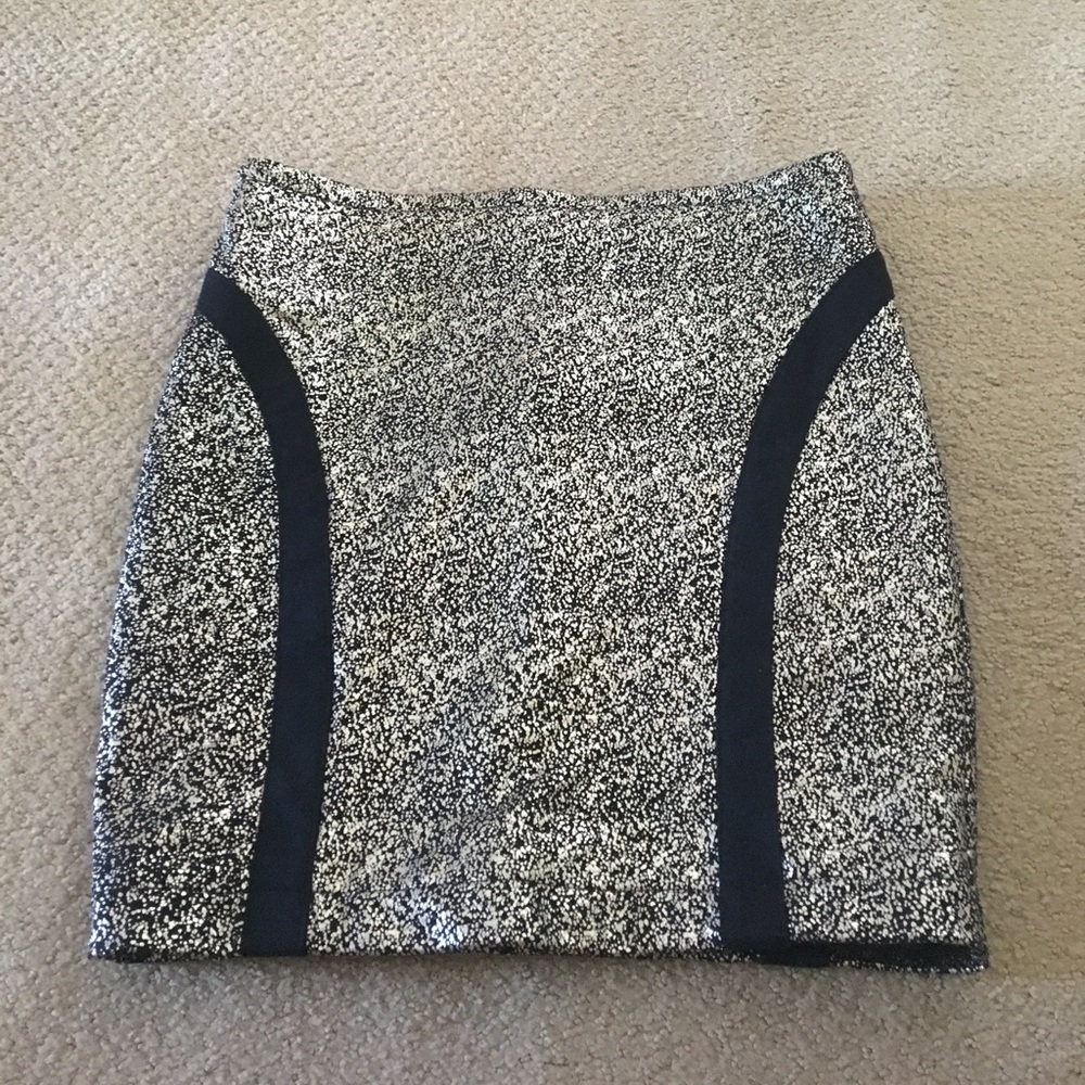 Capulet metallic skirt