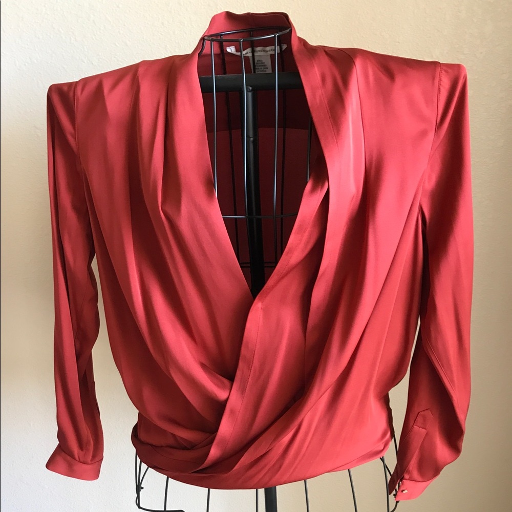 Diane Von Furtenberg silk blouse