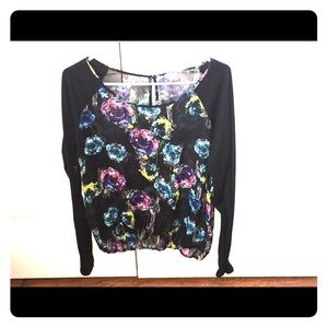 Long Sleeve Floral Top