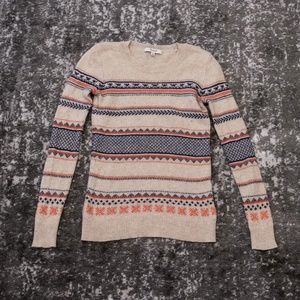 MADEWELL Fair Isle Nordic Wool Sweater