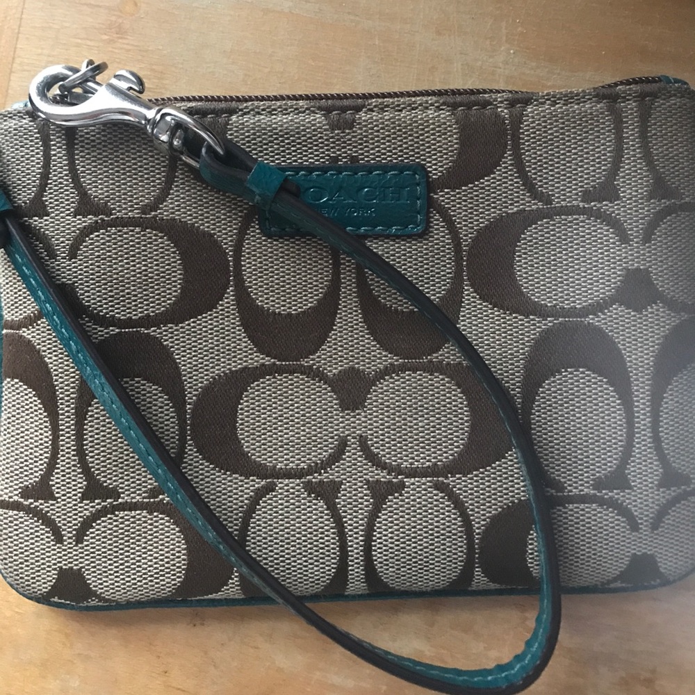 Authentic Coach wristlet