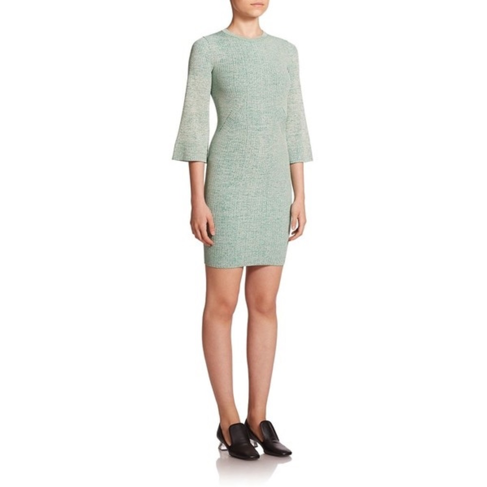 Stella McCartney Ribbed Wool Sweater Dress