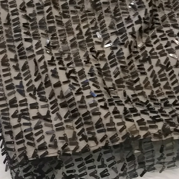 Bnwot women's xl black and cream SKIRT - Picture 2 of 4