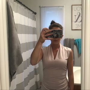 Vince Camuto Blush Sleeveless Top