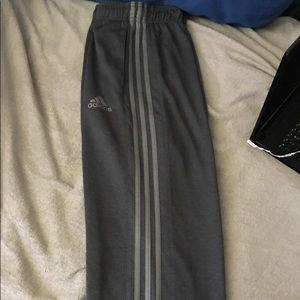 Grey Men's Adidas Climalite Sweatpants