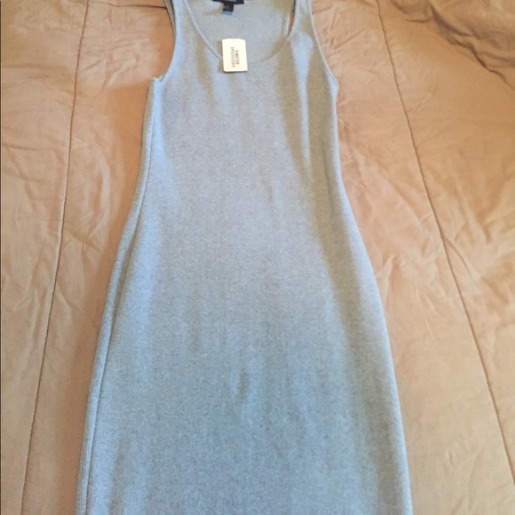 Forever 21 Dresses & Skirts - Grey midi tank top dress