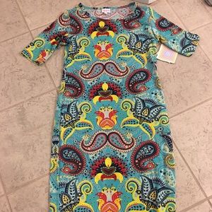 NWT Lularoe Small Julia - Paisley Print!!