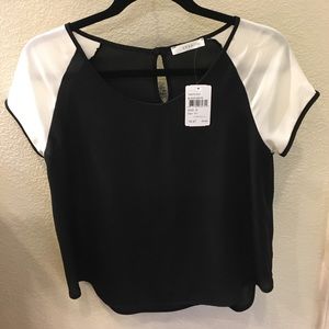 Black and white top