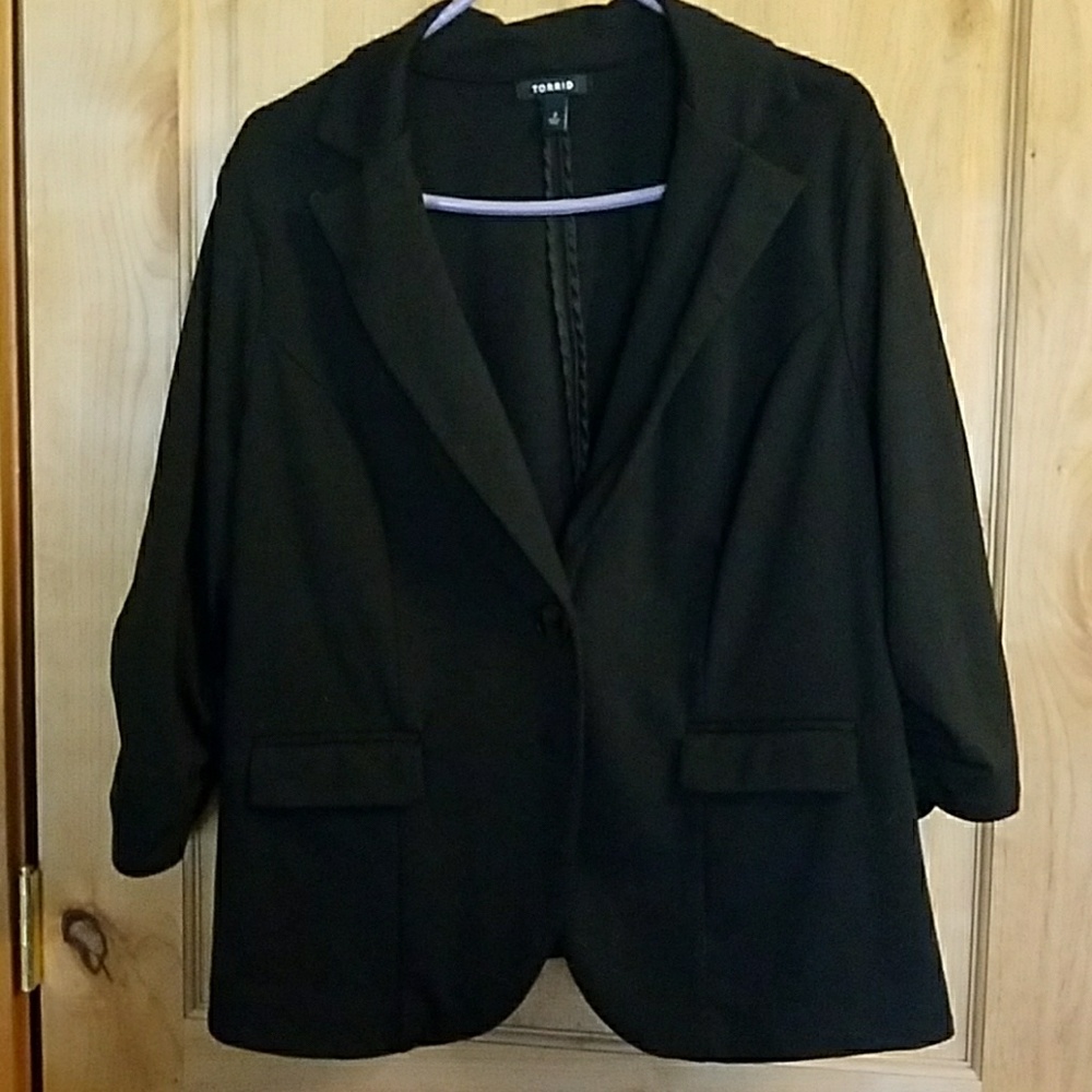 Black Torrid blazer