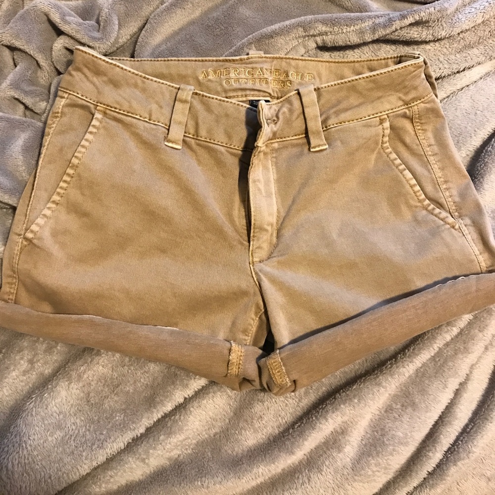 AEO Twill X Midi Short