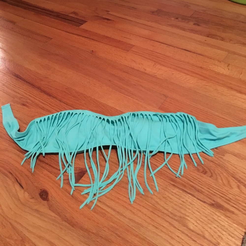 L.A. Hearts fringe bandeau top