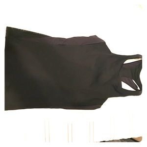 Black Lululemon racerback tank