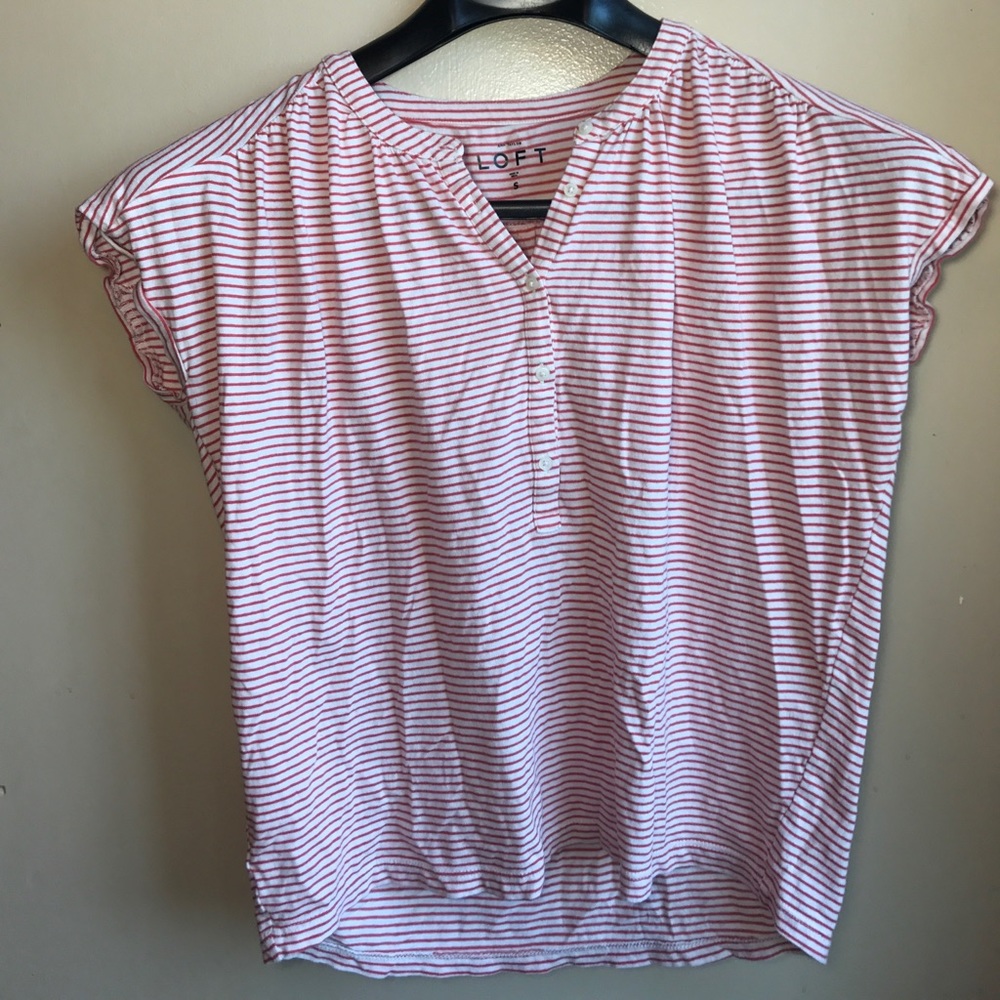 LOFT STRIPED TEE Y50