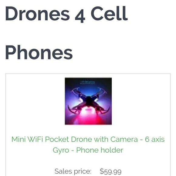 Drone for phone