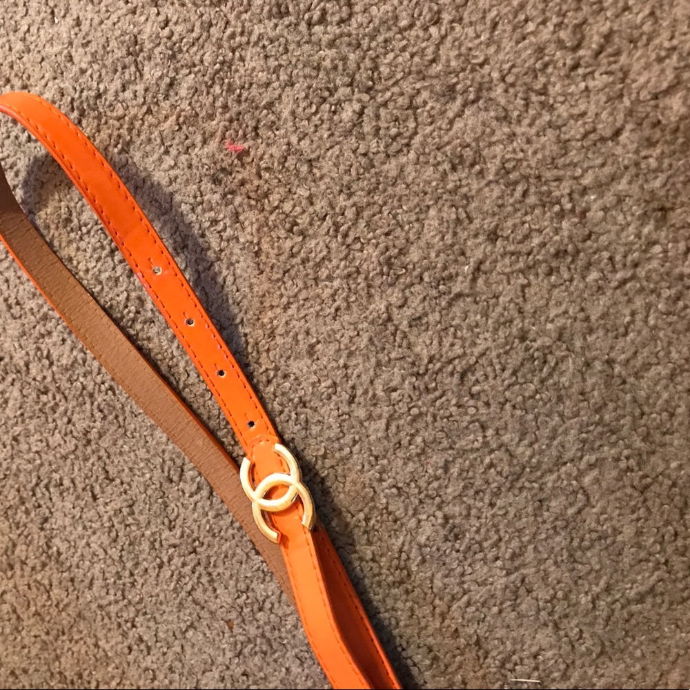 Orange Channel Belt