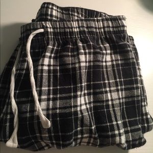 Plaid pj pants