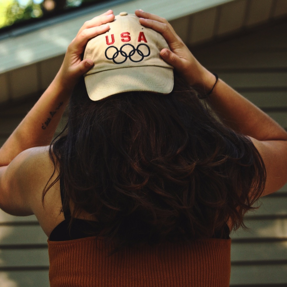 USA olympics ball cap