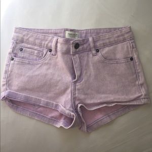 Forever 21 purple shorts