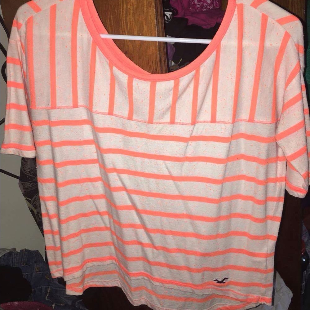 Hollister stripped shirt