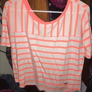 Hollister stripped shirt