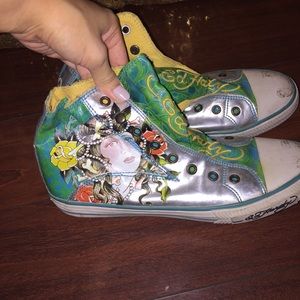Men Ed hardy size 8