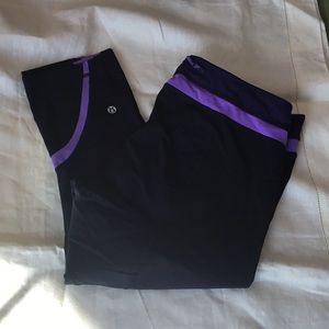 Lululemon Run Inspire Crop II Pant. Size 12.