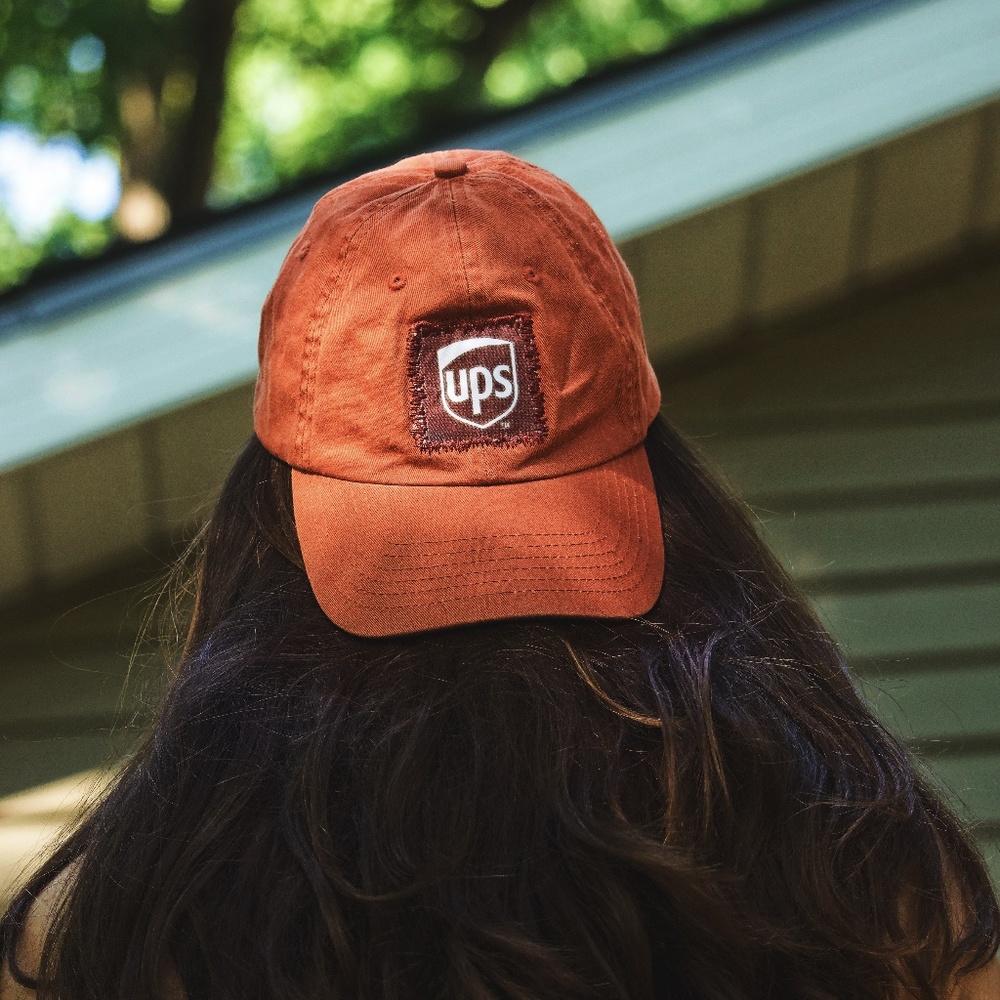 Vintage "UPS" Embroidered  Ball Cap