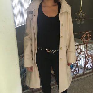 Beige Kenneth Cole coat