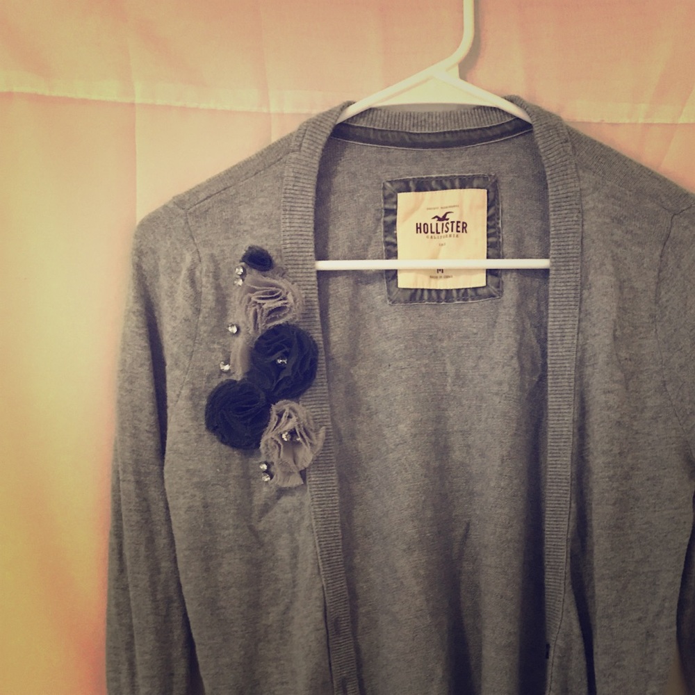 Hollister Embellished Cardigan