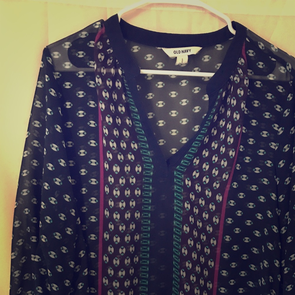 Old Navy Sheer blouse