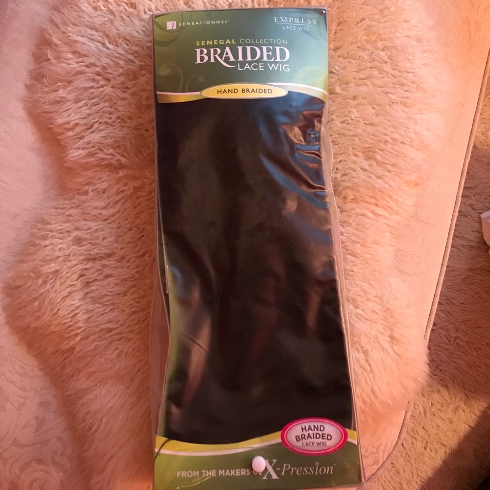 Senegal braided lace wig