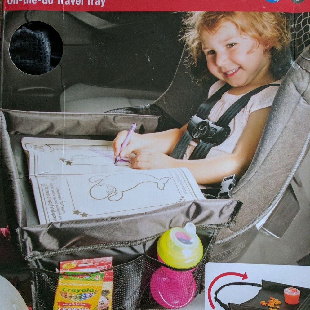 On the go lap tray