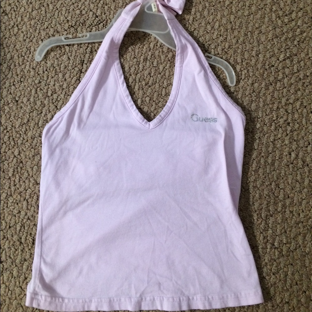 Guess halter top.