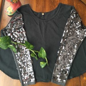 Free people twinkling long sleeves top