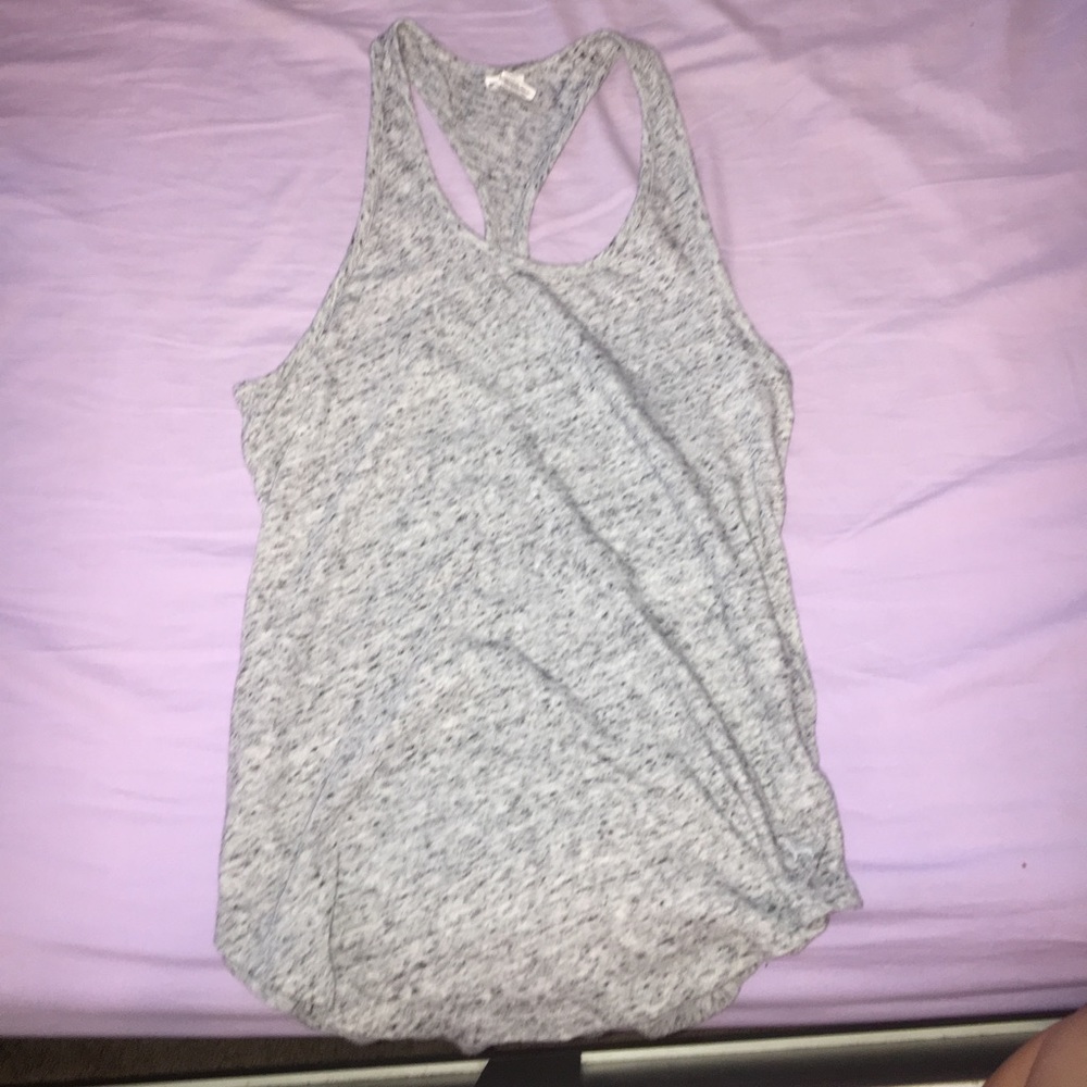Victoria secret pink grey tank