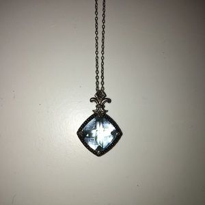 Aquamarine necklace